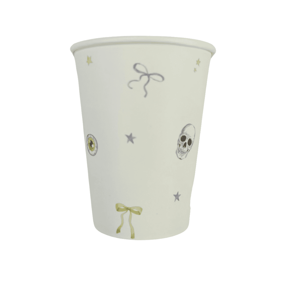 Bows & Boos Halloween Patterned Cup