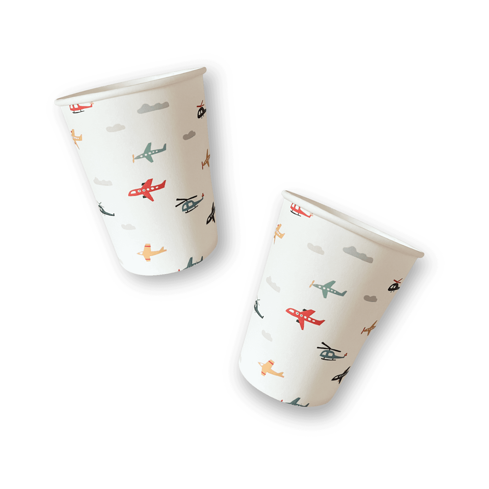 Airplane Cups (8pcs) - Josi James - Cups