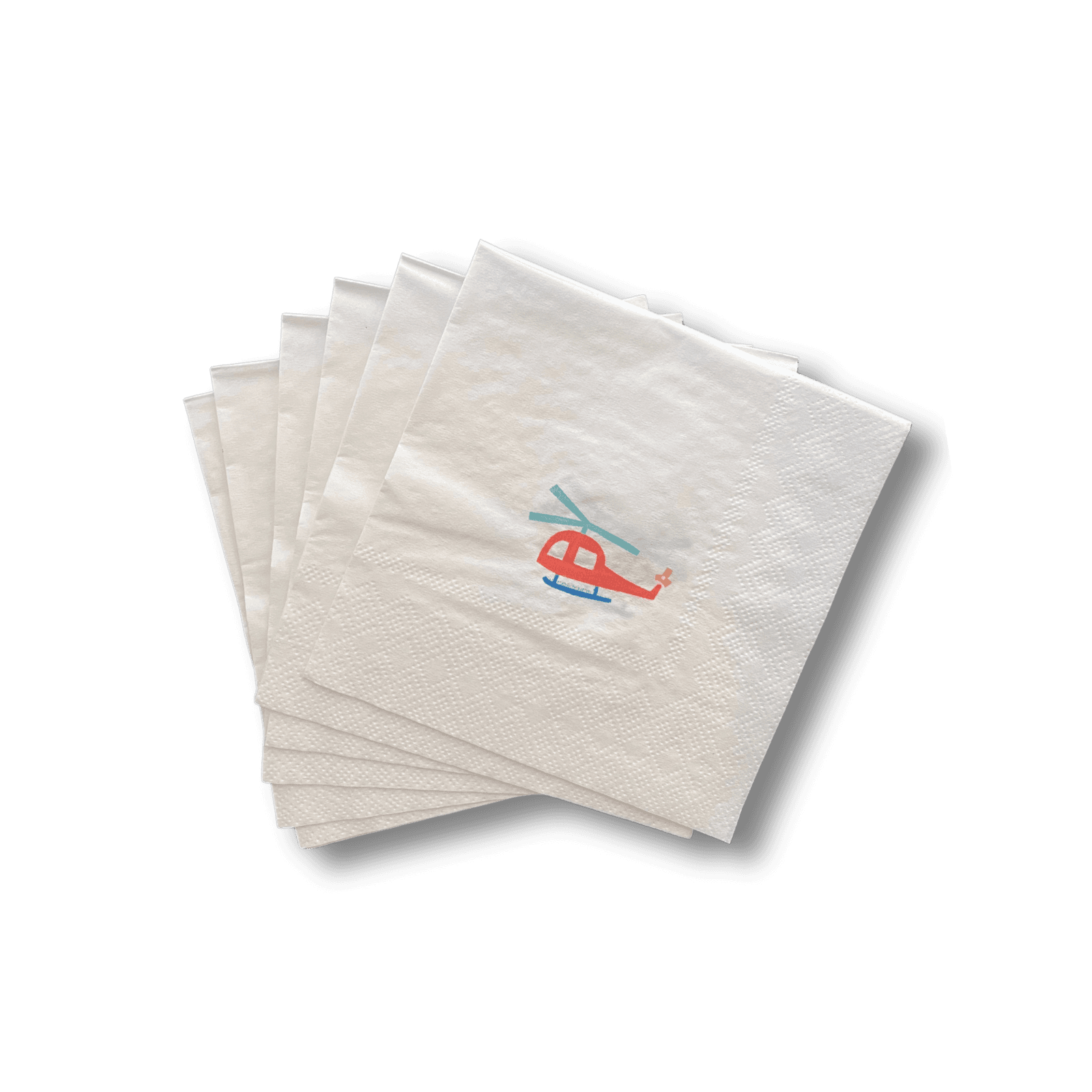 Airplane Disposable Paper Napkins, Small (16pcs) - Josi James - Small Napkins