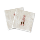 Ballet Slipper Disposable Paper Napkins, Small (16pcs) - Josi James - Small Napkins