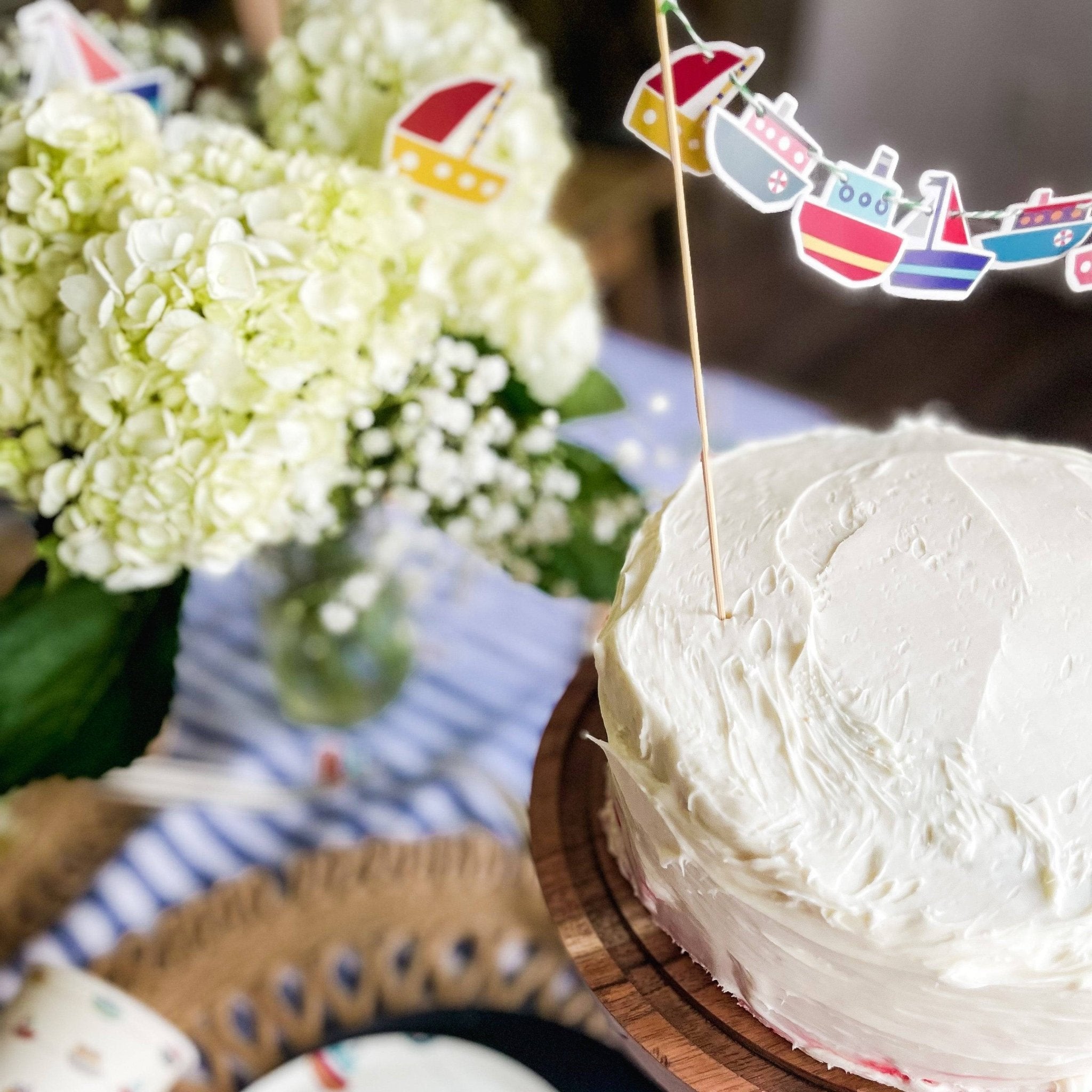 Boat Cake Banner - Josi James - Cake Banner