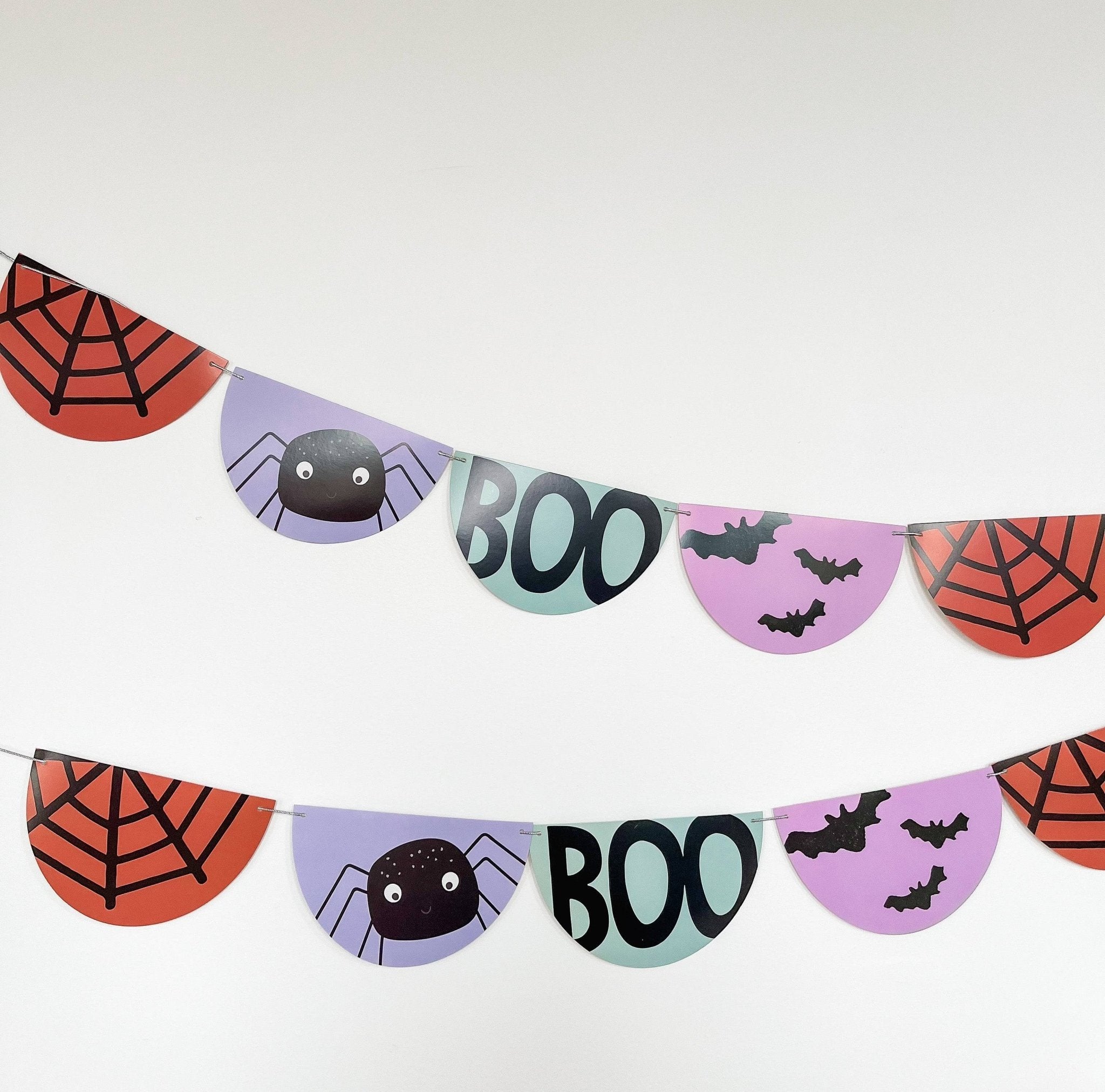 Bright Scalloped Halloween Banner - Josi James - Banners