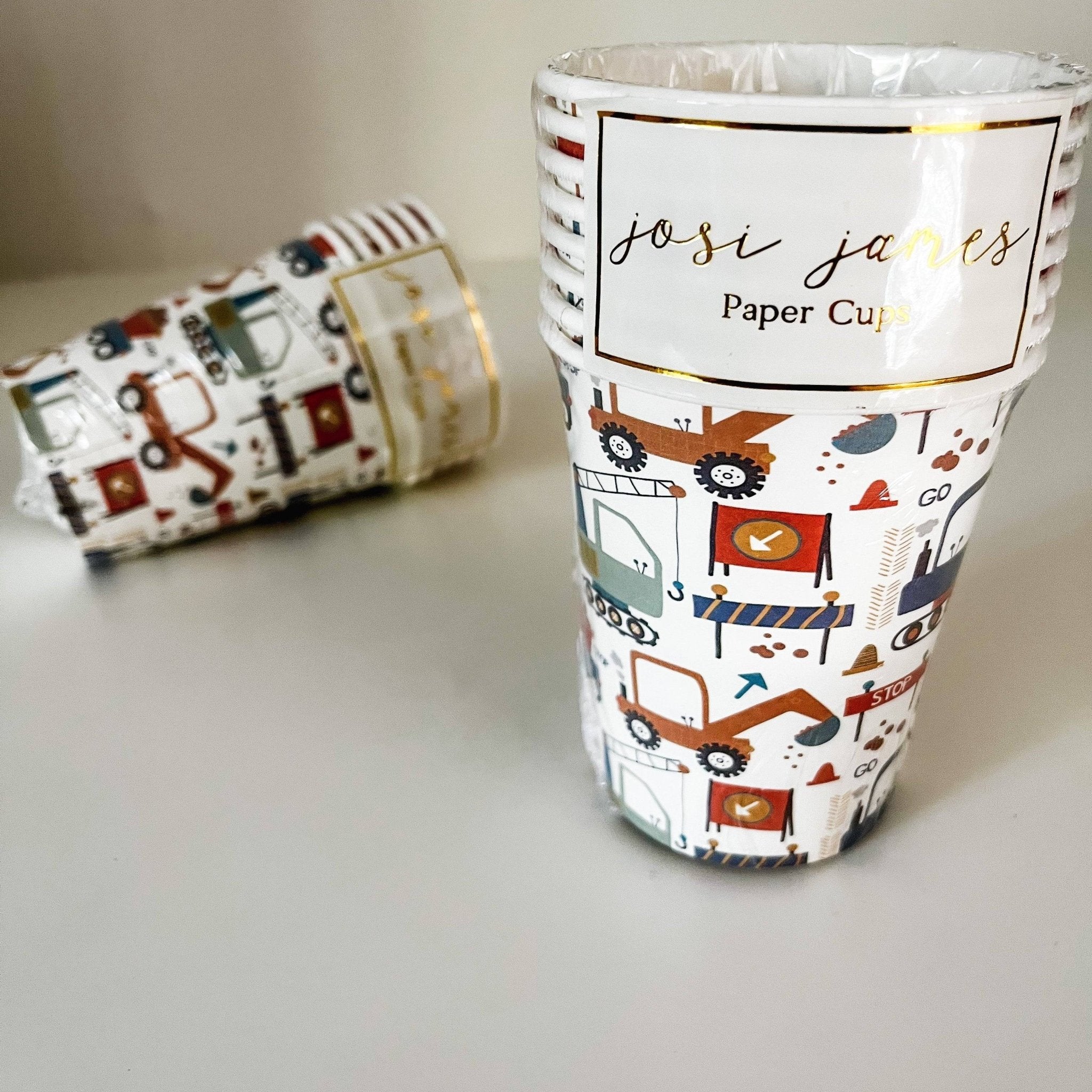 Builder Cups (8 Per Set) - Josi James - Cups