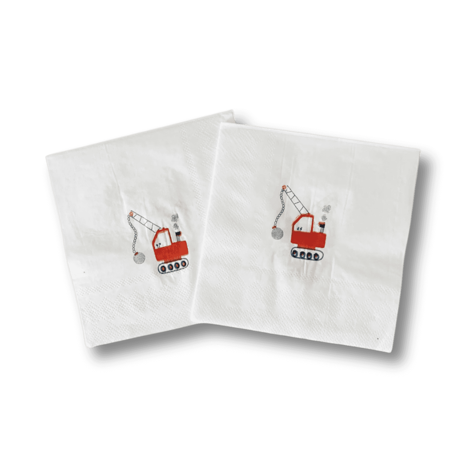 Builder Small Disposable Paper Napkins (16pcs) - Josi James - Small Napkins