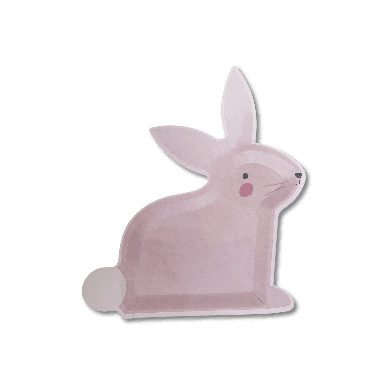 Bunny Dessert Plate (8pcs) - Josi James - Die Cut Plate