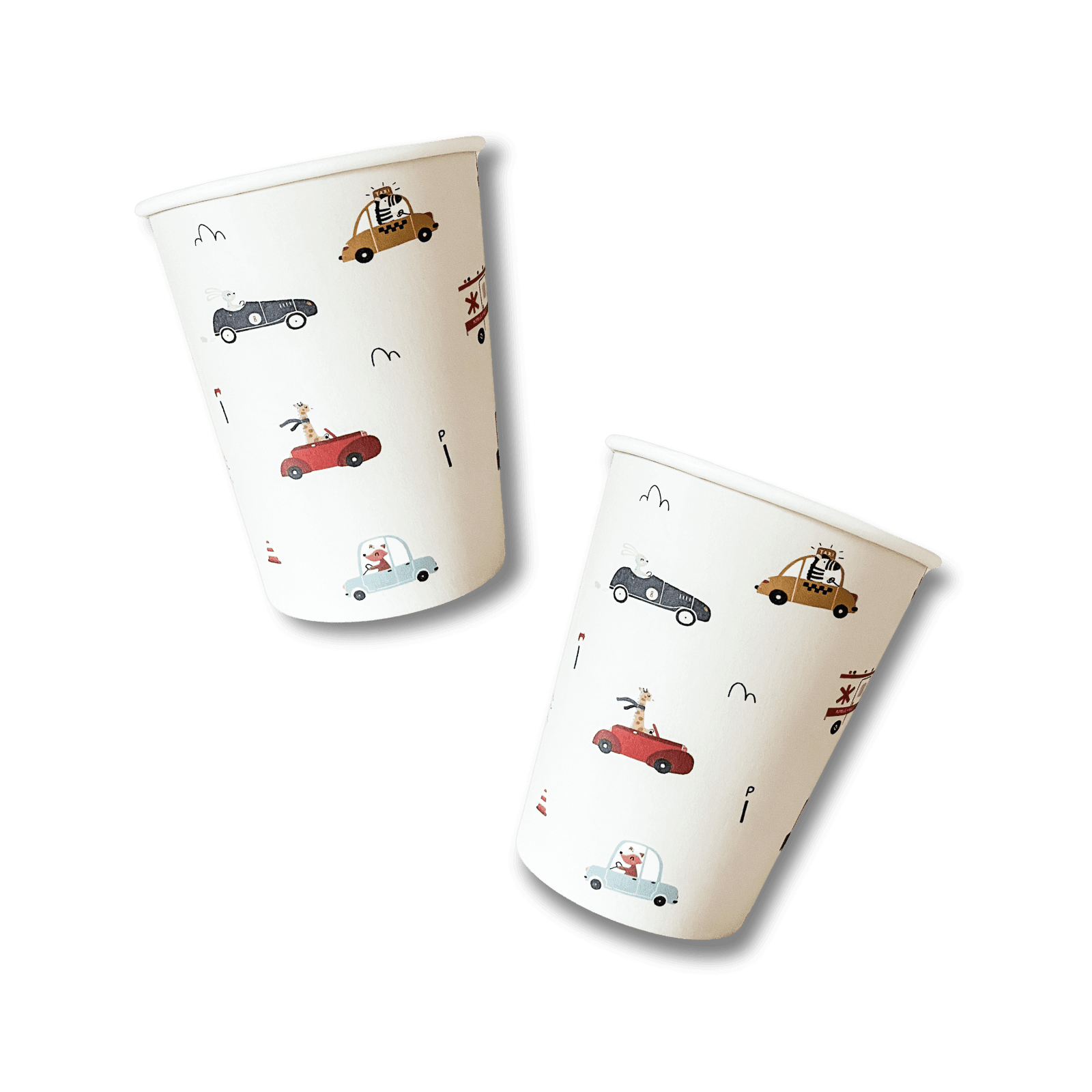 Car Cups (Set of 8) - Josi James - Cups