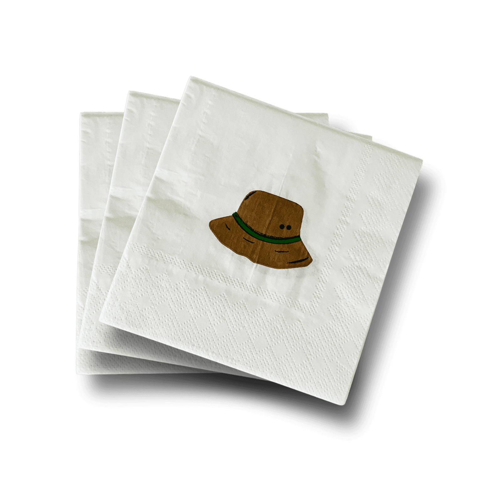 Fishing Small Disposable Paper Napkins (16pcs) - Josi James - Small Napkins