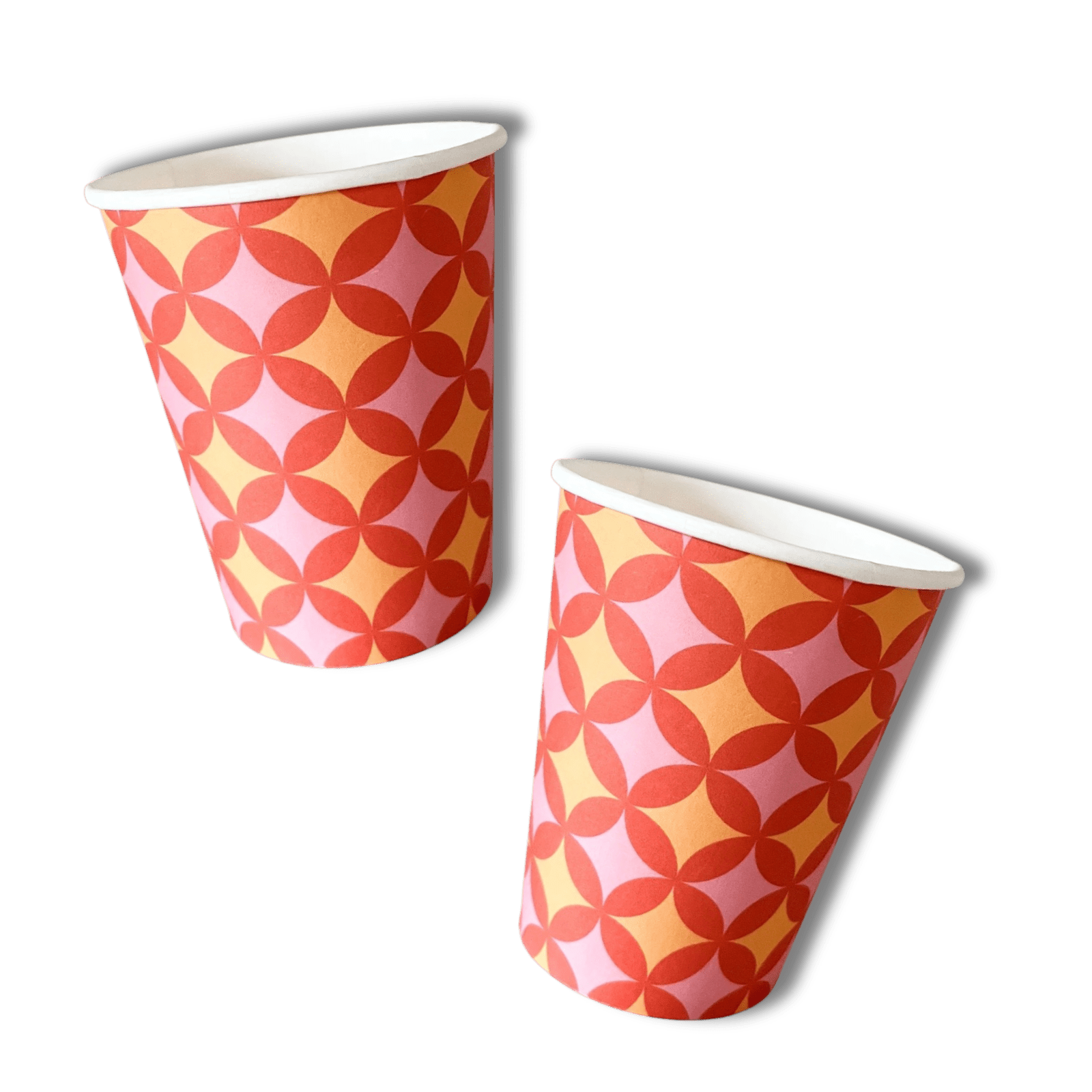 Groovy Pattern Disco Cups (8pcs) - Josi James - Cups