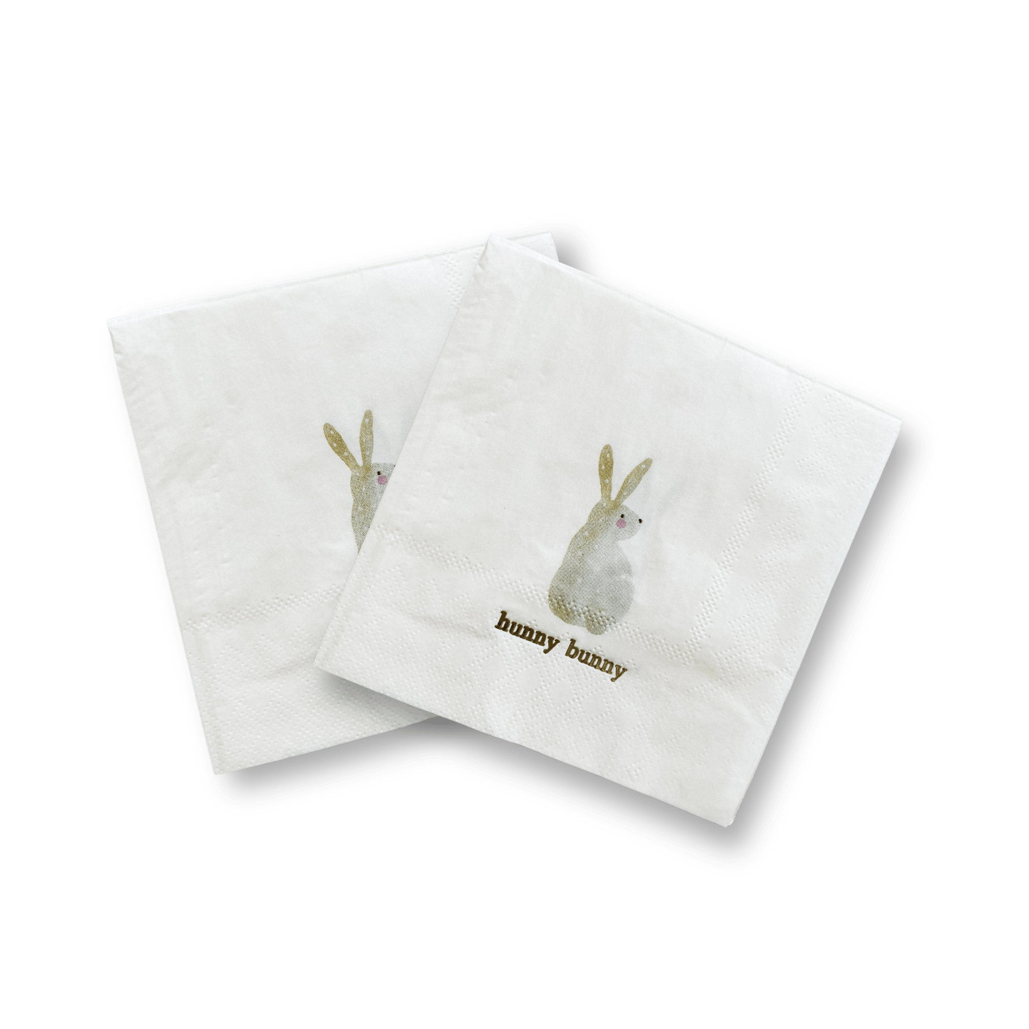 Hunny Bunny Small Disposable Paper Napkins (16pcs) - Josi James - Small Napkins