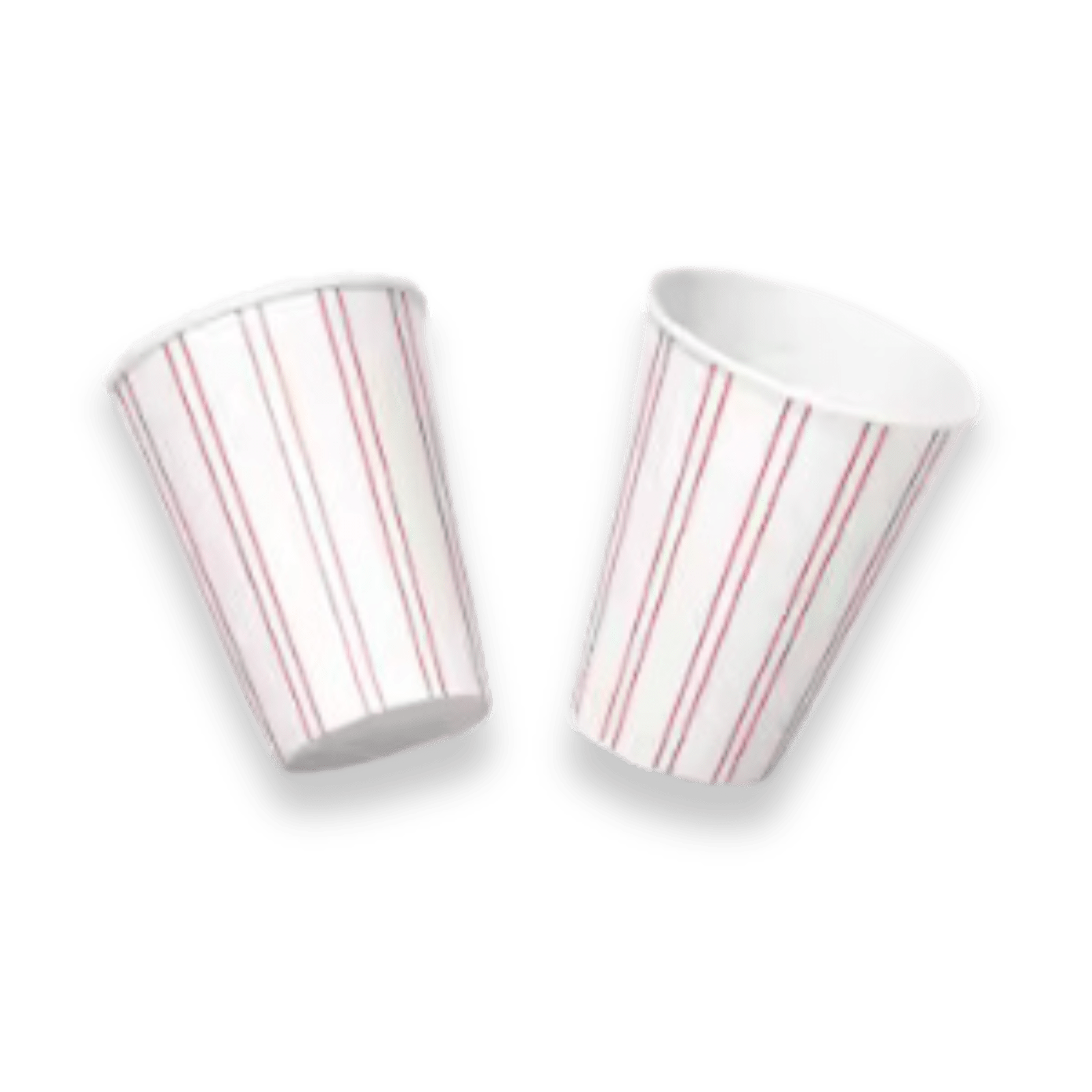 Red Farmhouse Striped Cup - Josi James - Cups