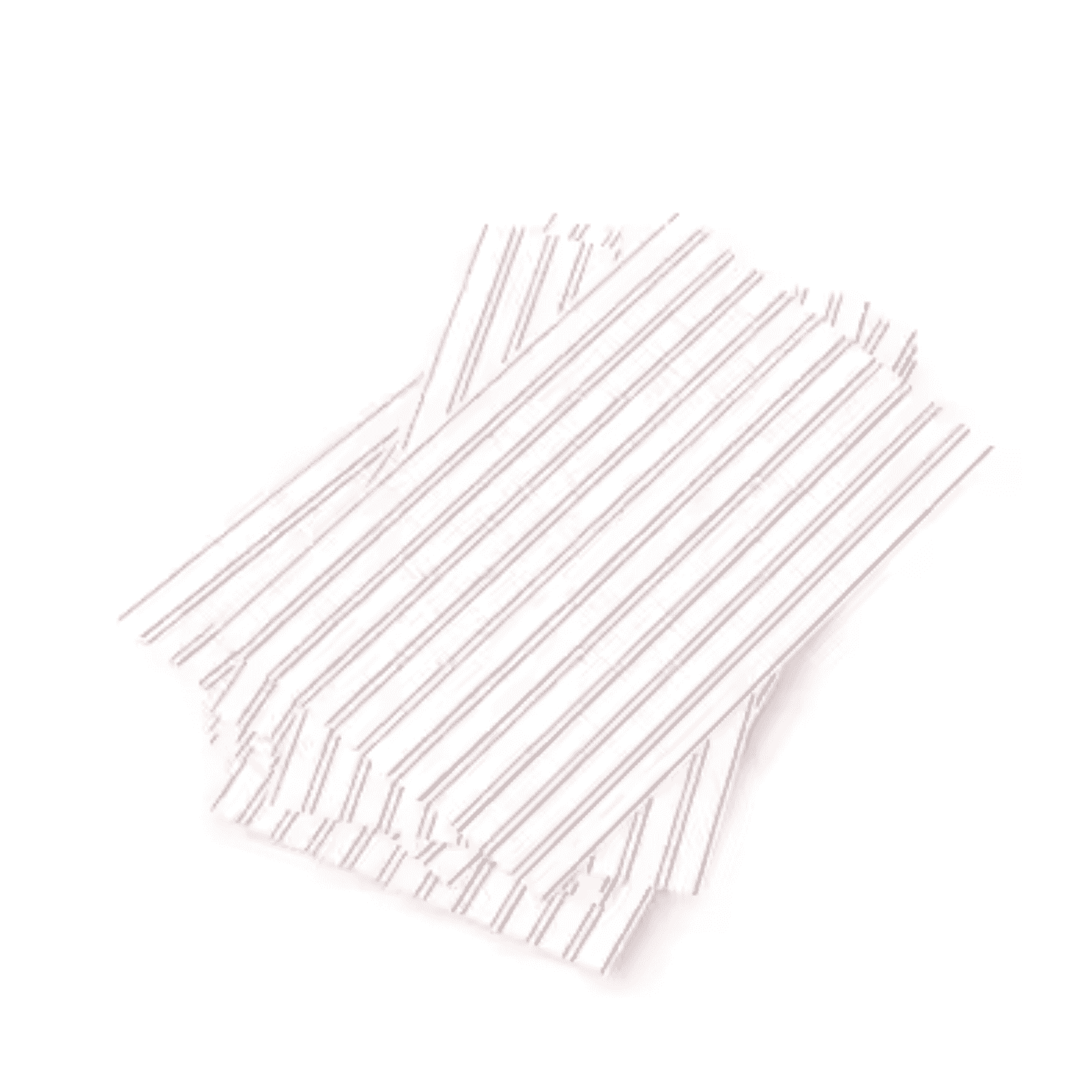 Red Farmhouse Striped Napkins - Josi James - Tall Napkins