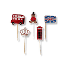 Royal London Cupcake Toppers (10pcs) - Josi James - Cupcake Toppers