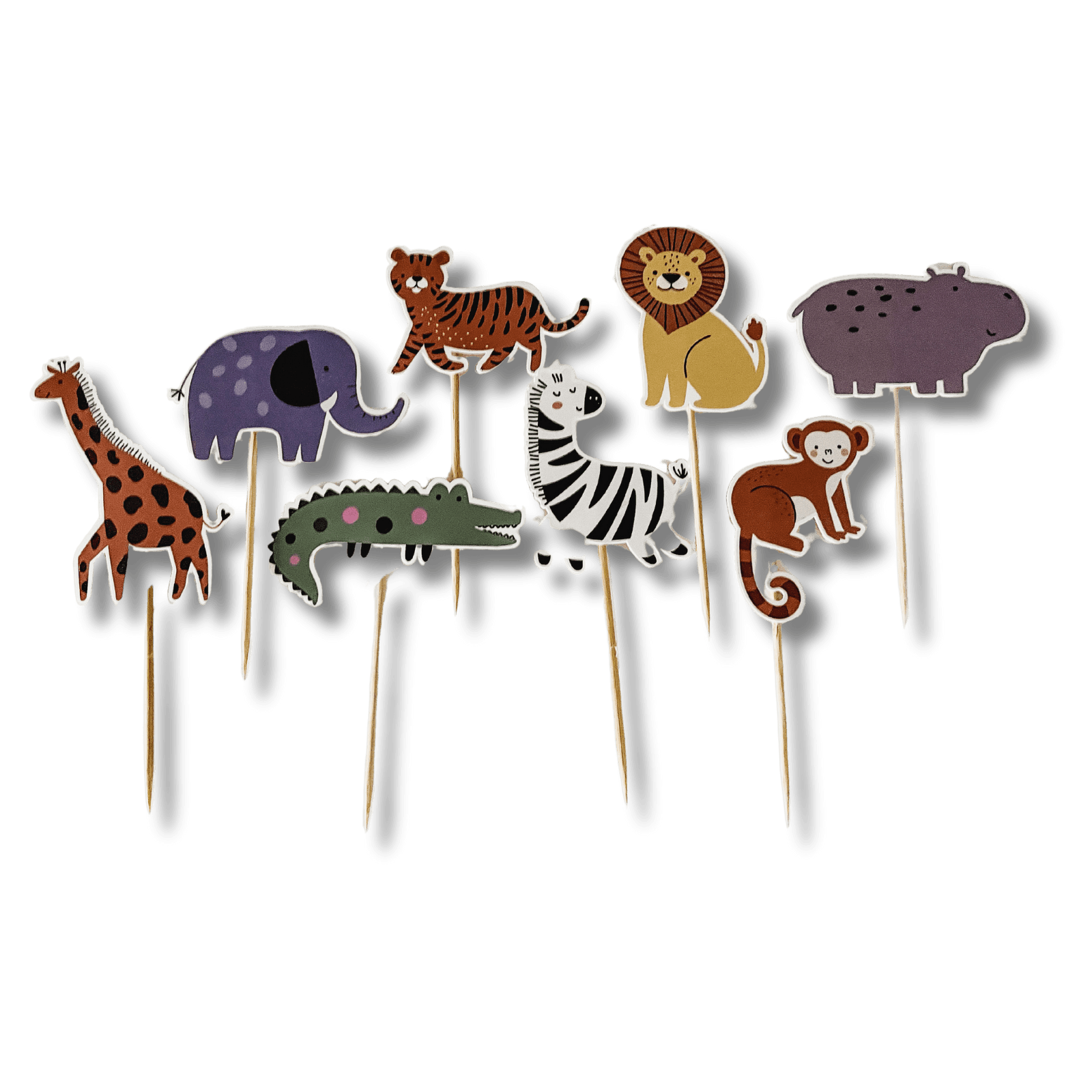 Safari Cupcake Toppers - Josi James - Cupcake Toppers