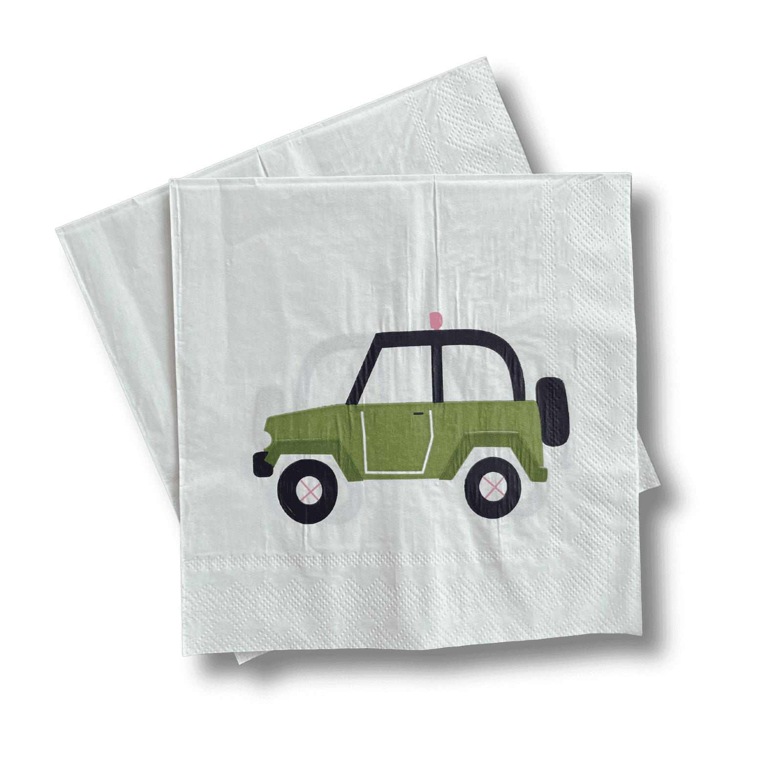 Safari Large Disposable Paper Napkins (16pcs) - Josi James - Large Napkins