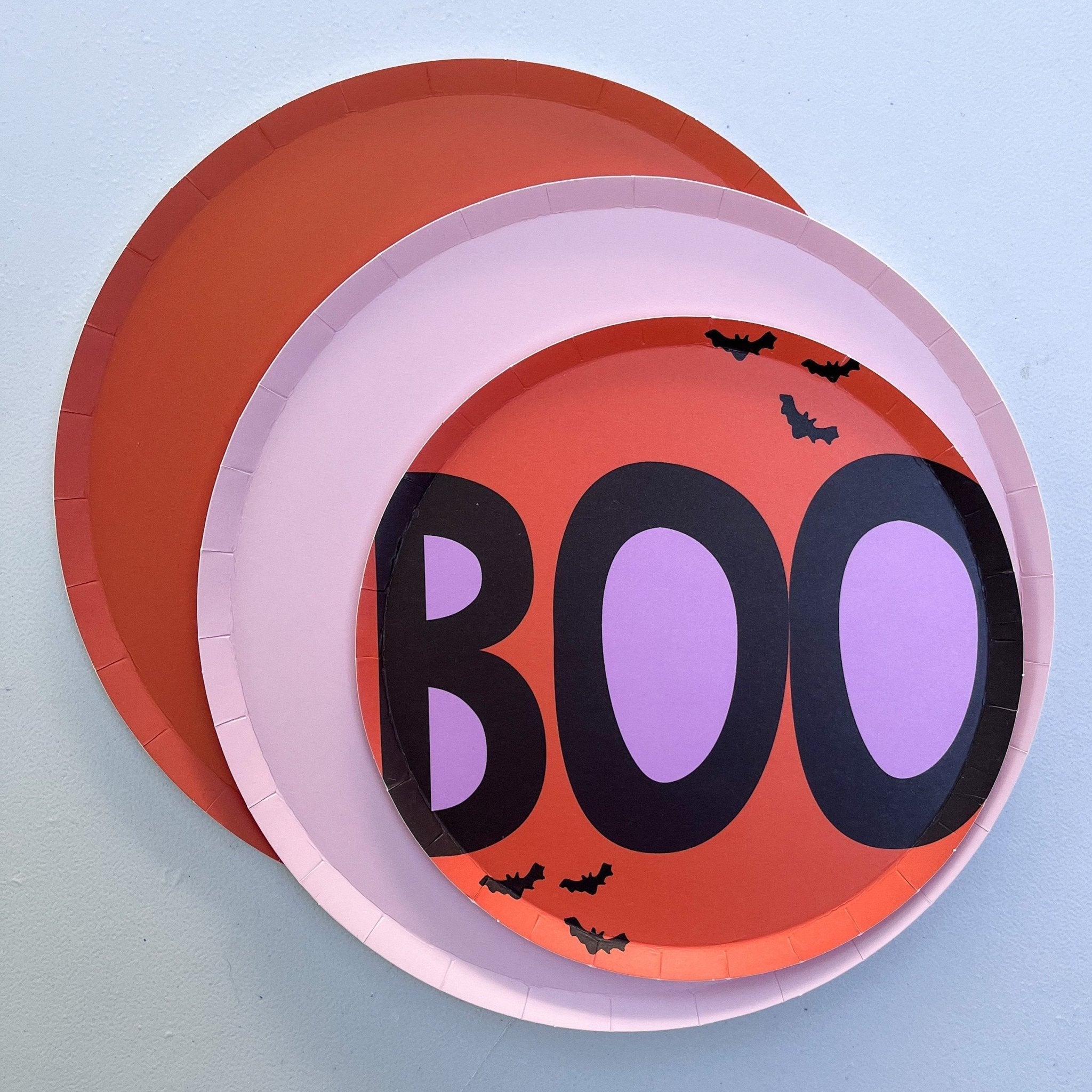 Small Boo Dessert Paper Plate (8pcs) - Josi James - 7 Inch Plate