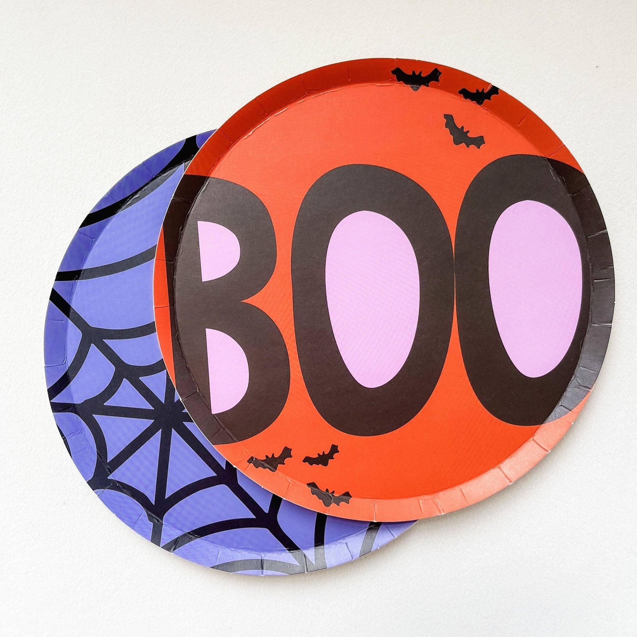 Small Boo Dessert Paper Plate (8pcs) - Josi James - 7 Inch Plate