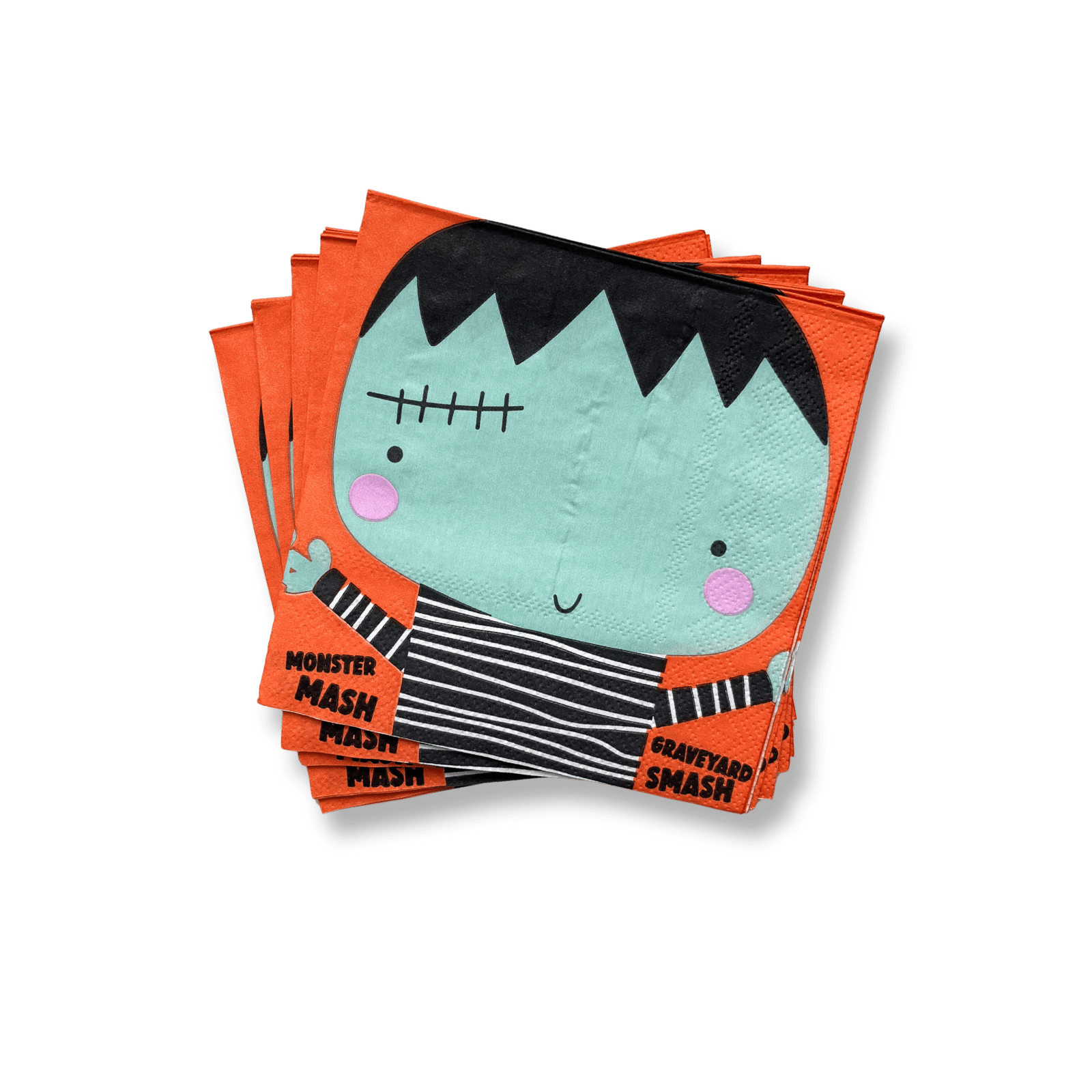 Small Monster Disposable Paper Napkins (16pcs) - Josi James - Small Napkins