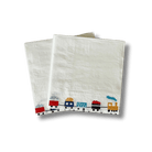 Train Small Disposable Paper Napkins (16pcs) - Josi James - Small Napkins