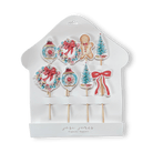 Vintage Christmas Cupcake Toppers (8pcs) - Josi James - Cupcake Toppers