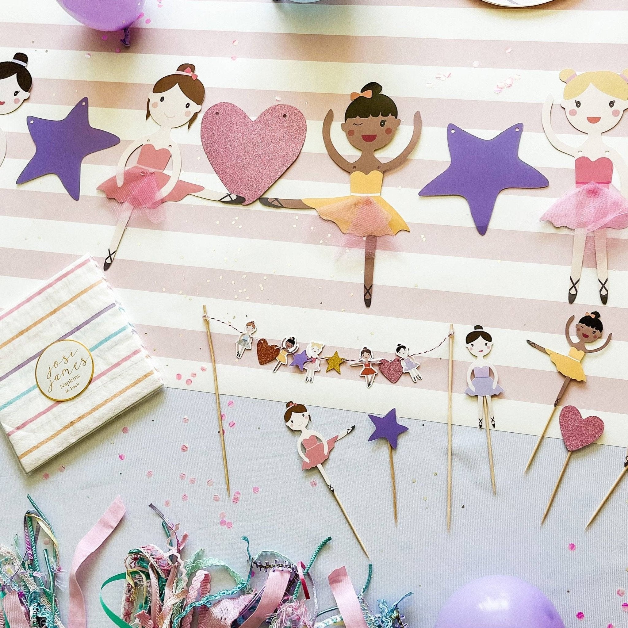 Ballet Cake Banner - Josi James - Cake Banner