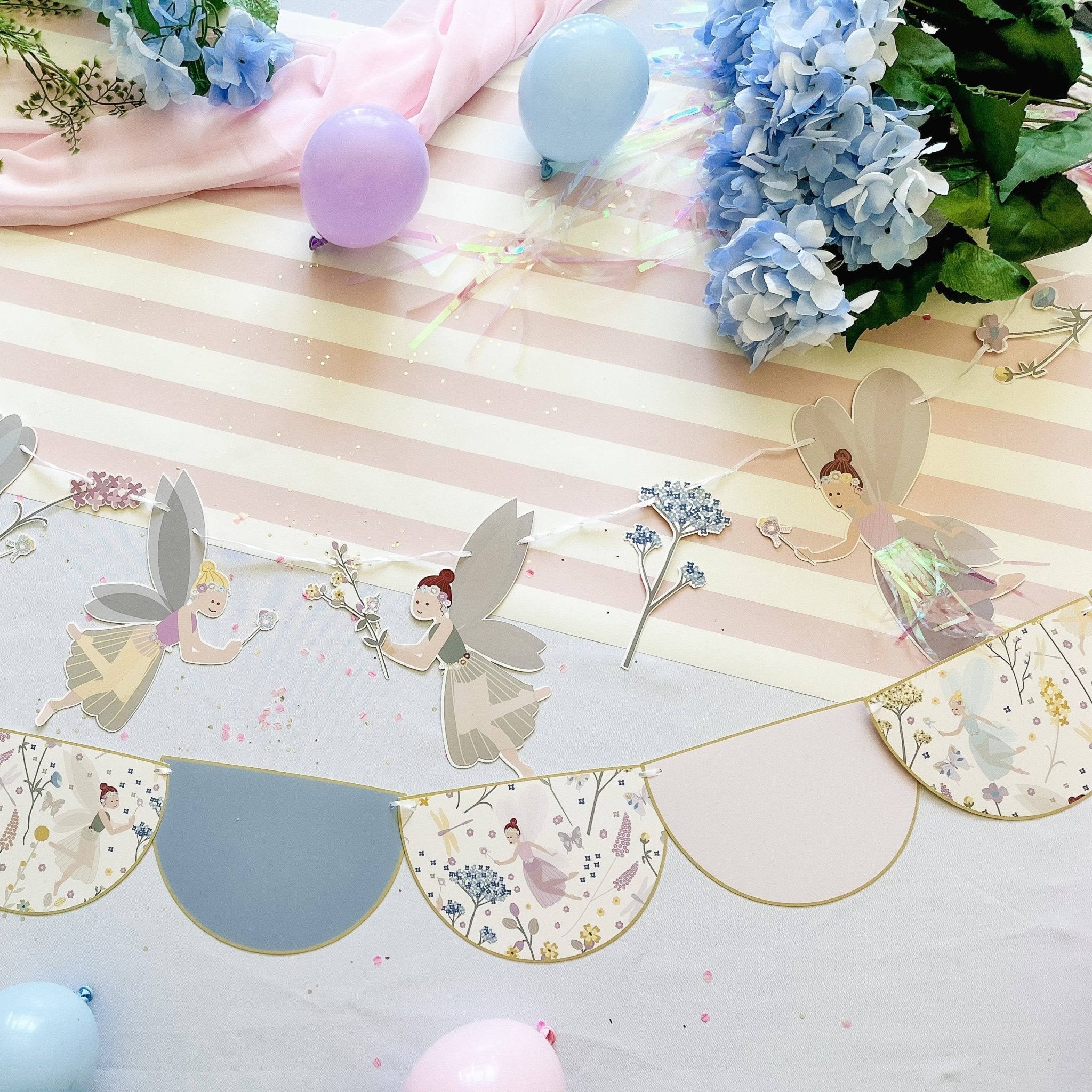 Fairy Scalloped Banner - Josi James - Banners