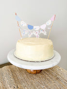 Fairy Scalloped Pennant Cake Banner - Josi James - Cake Banner