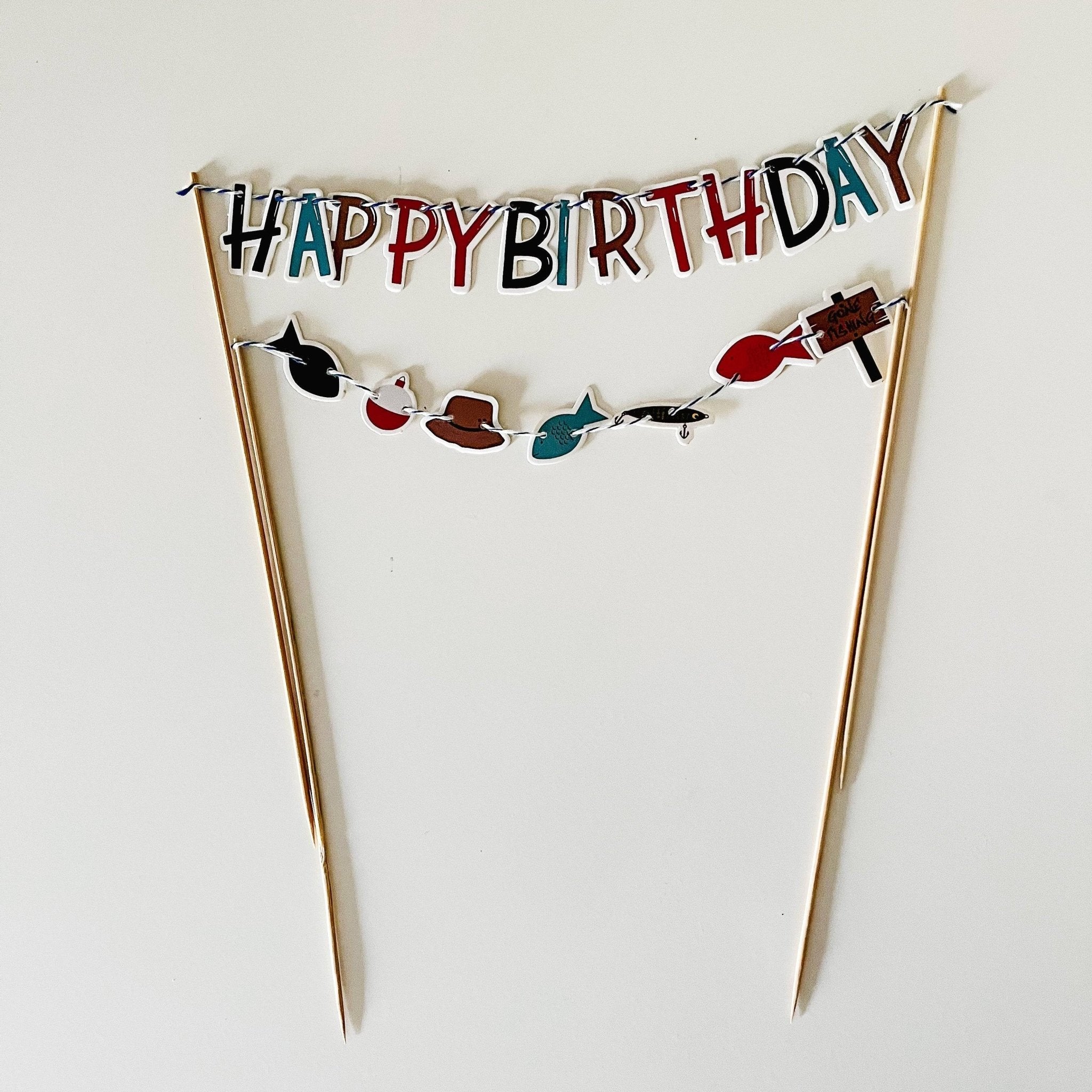 Fishing Cake Banner - Josi James - Cake Banner