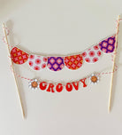 Groovy Cake Banner - Josi James - Cake Banner