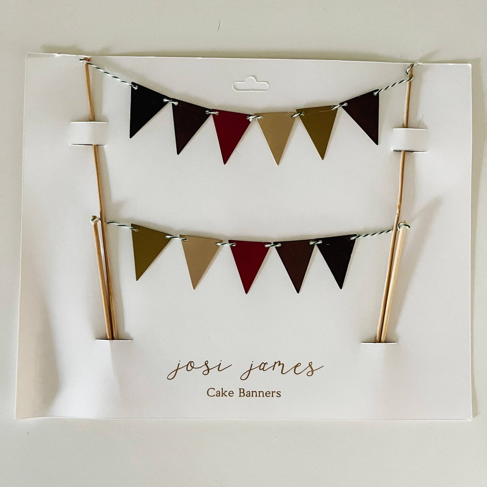 Scout Cake Banner - Josi James - Cake Banner